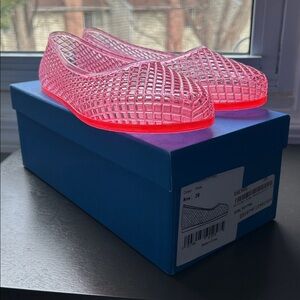 Ancient Greek Sandals IRO jelly Pink Flats